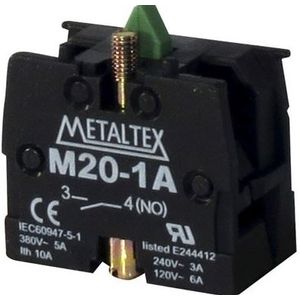 Contato Auxiliar 1na P/M20/P20 - M201A - METALTEX