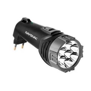 Lanterna Preta Led Bateria Recarregavel 7 Led Comp Sm12 - RLED110V220V - RAYOVAC