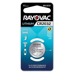 Bateria Lítio (Lithium) Tipo Botão 3 V Cr2032 - CR20321CB - RAYOVAC