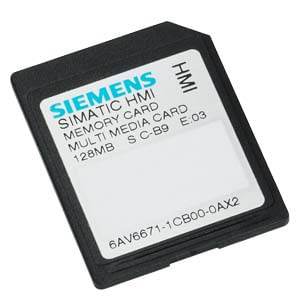 Memoria Micro Memory Card 128 Mb Simatic Mm - 6AV66711CB000AX2 - SIEMENS