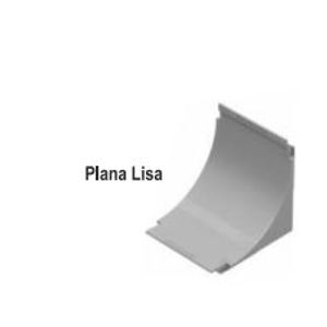 Curva Canaleta Vertical Interna Alumínio Branca 25x45mm Plana Lisa - DT3804660 - DUTOTEC