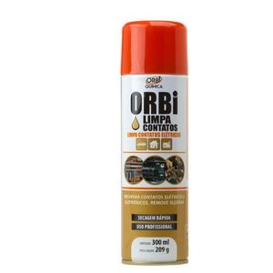 Limpa Contato Spray 300 Ml Orbi - 0007 - ORBI