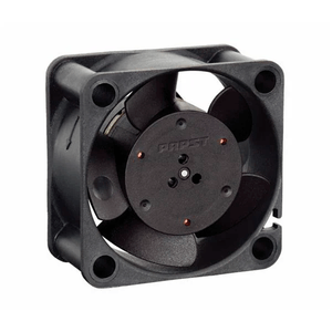 Ventilador Industrial Mini Axial Embutir Plástico 24V Preto 20x40x40mm 414H - EBM