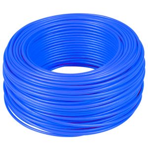 Cabo Flexível 4mm² 750v PVC Azul Duflex Rolo 100 metros - Induscabos