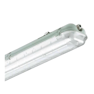 Luminária Hermética Fluorescente/Led Tubular Sobrepor Abs Cinza Policarbonato 2 Ip-65 - TCW0632XTLD/TL5/LED - Philips